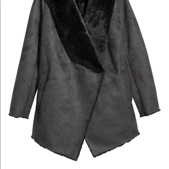 Wool-blend double-breasted coat - Picture 1 of 2